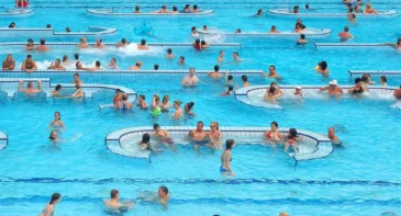 Budapest Palatinus Bath Full-Day Admission